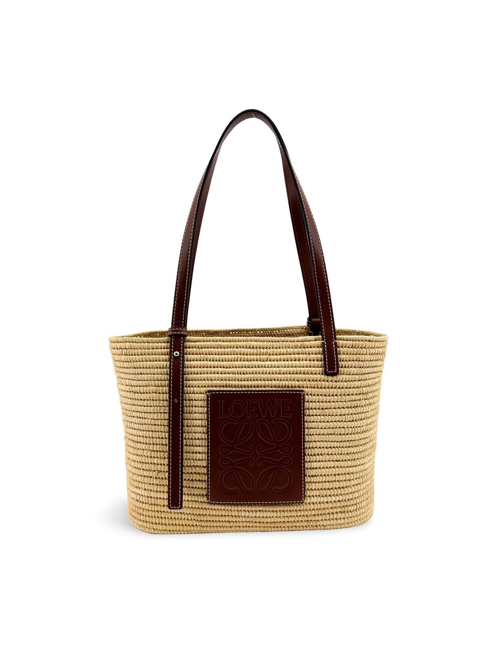 Loewe Small Square Basket Bag Natural #364030L51B